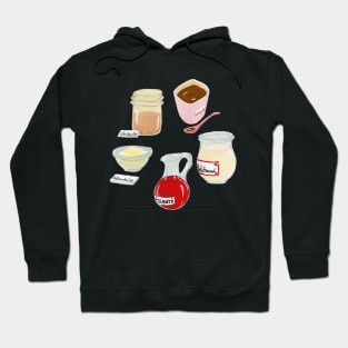 Five French sauces - a heart for cooking Hoodie